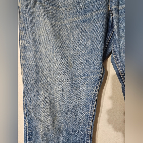 VTG 80s Levi's 517 Orange Tab Jeans Size 34x34 - Picture 2 of 9